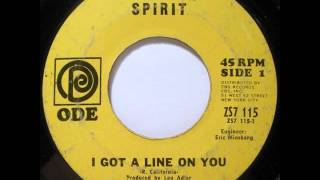 Spirit "I Got A Line On You"