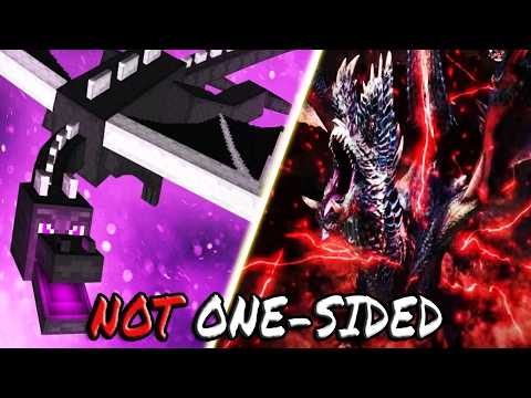 The Ender Dragon VS Monster Hunter’s Elder Dragons!!