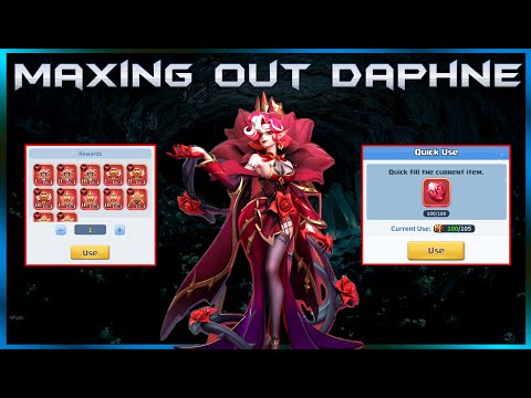 I maxed out Daphne but the true battle now begins...