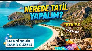 Türkiye Tatil Yerleri Rehberi | En Güzel Ege ve Akdeniz Kasabaları I Ege ve Akde