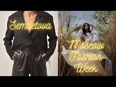 SEMILETOVA at Russia Fashion Week #mbfw russia