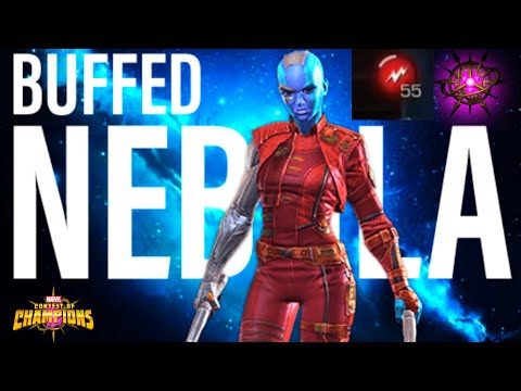 Nebula Buffed Gameplay First Look • Mcoc • Marvel Contest of Champions