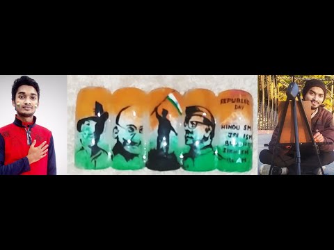 SMALLEST PORTRAITS ON ARTIFICIAL NAILS