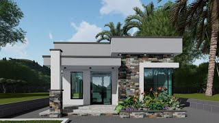 Download the video "Modern 2 Bedroom House Tour – Cozy Living with Elegant Outdoor Design"