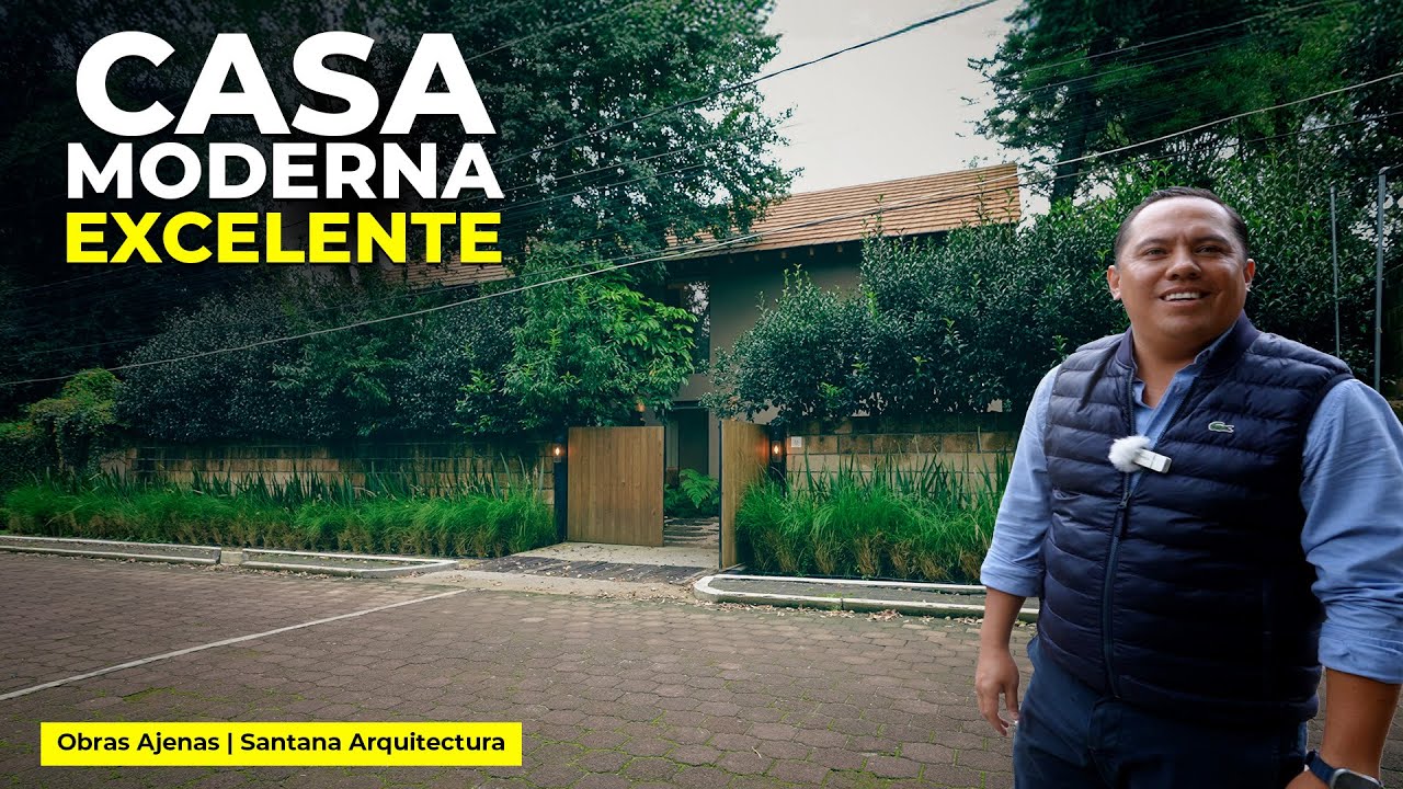 EXCELLENT Modern House between mountains | OUTSIDE WORKS | Santana Architecture