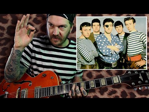 Classic Rockabilly Guitar Lesson - Shakin' All Over - Johnny Kidd & The Pirates