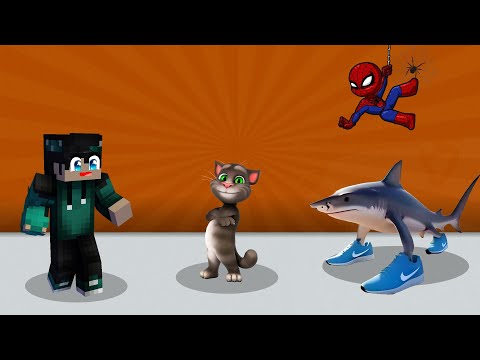 ماين كرافت لكن القرش طب طب هاجم المدينة!!؟؟😱🔥