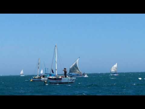 Vela al tercio ceñida por estribor