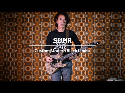 Suhr Custom Modern Black Limba Maple Trans Blue Denim played by Erwin van Ligten | Demo @ TFOA