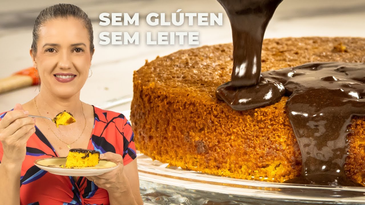 FOFINHO E DELICIOSO, VOCÊ VAI AMAR ESSE BOLINHO DE CENOURA - SEM GLÚTEN E SEM LACTOSE (sem trigo)