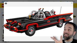 LEGO Classic Batmobile reveal & thoughts! 1800+ pieces of goodness, even the price? | 76328