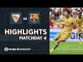 Highlights Sevilla FC vs FC Barcelona (0-3)