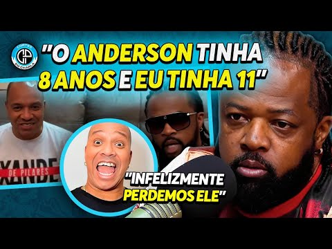 XANDE DE PILARES CHORA RELEMBRANDO HISTÓRIAS COM ANDERSON LEONARDO
