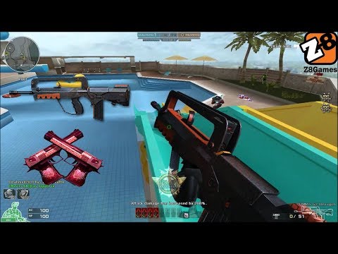 Crossfire NA 2.0 : Famas G2 Hexagon - Dual D.E Pink - Hero Mode X - Zombie V4