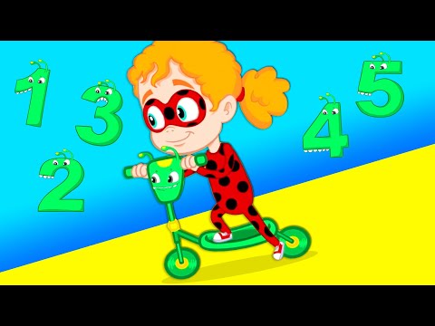 Learn the numbers with Miraculous Ladybug & your magic friend Groovy The Martian