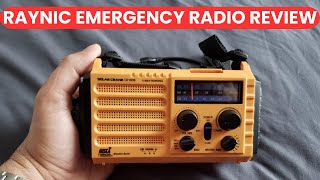 Raynic Emergency Radio Review 2026 ⚡ Solar Hand Crank Weather Radio + Phone Charger Test