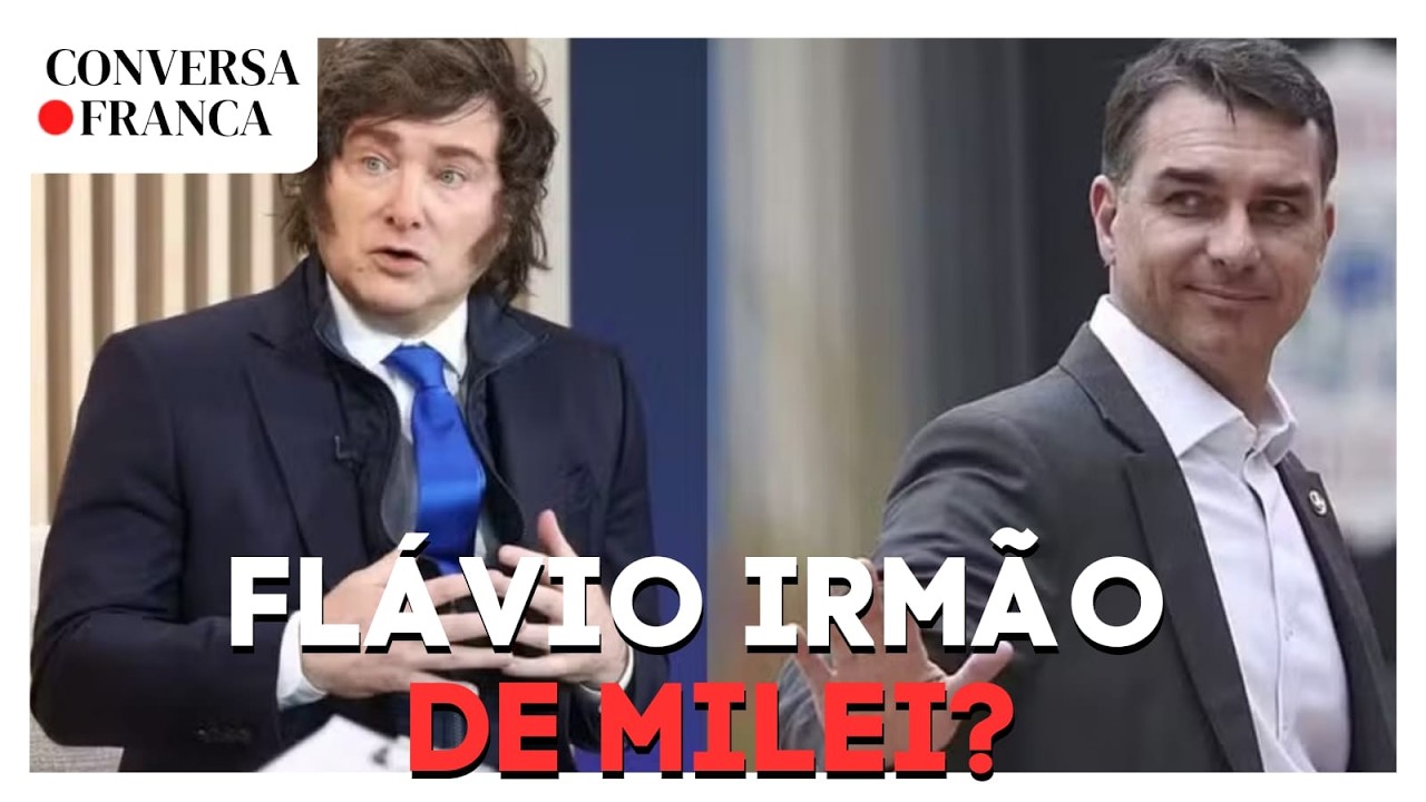 FLÁVIO IRMÃO DE MILEI? | CONVERSA FRANCA | Luiz França e Willian Rocha