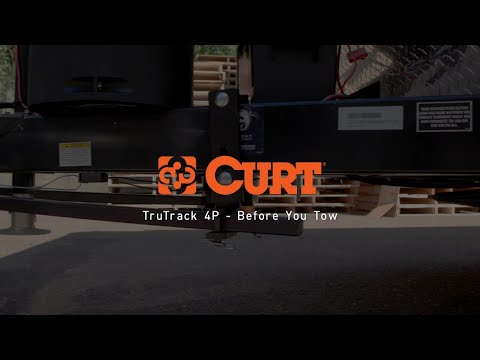 CURT TruTrack™ 4P Weight Distribution Hitch | Lube Maintenance
