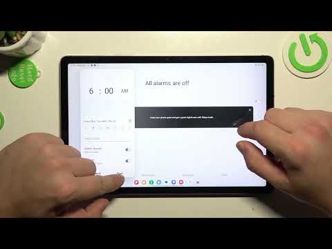 How to Change Alarm Sound on SAMSUNG Galaxy Tab S9 FE?