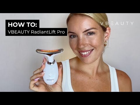 HOW TO: VBEAUTY RadiantLift Pro – Lichtbasiertes Anti-Aging Tool für Gesicht und Hals