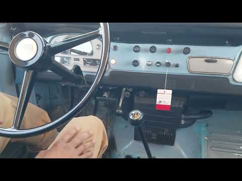 How to engage four wheel drive and low range in a 1968 Toyota Land Cruiser