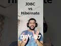 What Is The Difference Between JDBC And Hibernate Java Interview Interviewtips