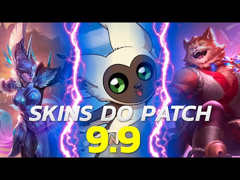 SKINS DO PATCH 9.9 e como consegui-las! - ⚡ Smite BR PTS