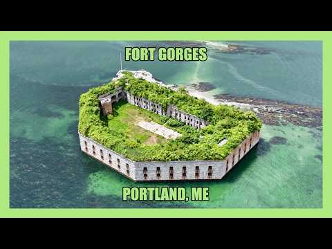 Exploring ABANDONED Fort Gorges (Portland, ME)