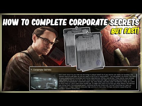 HOW TO COMPLETE CORPORATE SECRETS IN EFT - ESCAPE FROM TARKOV - MECHANIC LIGHTHOUSE TASK - 12.12