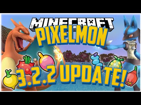 Pixelmon 3.2.2 Update Overview | Lucario, New Animations + More!!!!