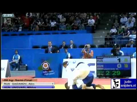 Alim Gadanov (RUS) - Miklos Ungvari (HUN) [-66kg] semi-final