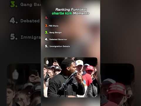 Charlie kirk funny moments #ranking #funny #charliekirk #usa