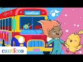 Canticos The Wheels On The Bus Las Ruedas Del Bus English Nursery Rhyme
