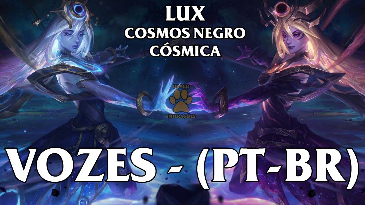 Lux Cosmos Negro/Cósmica Vozes - Dublado (PT-BR)