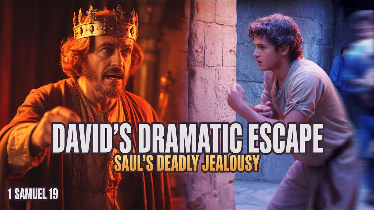 1 Samuel Chapter 19 Explained (David's Dramatic Escape)