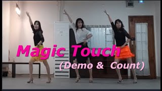 Magic Touch Line Dance (Demo &amp; Count) // Improver Level // Everyday Line Dance (에브리데이라인댄스)