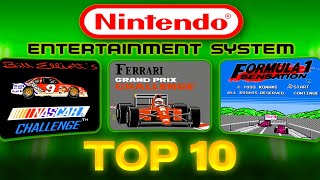 Top 10 Best Track Racing Games for Nintendo Entertainment System NES