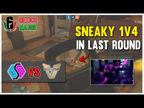 INCREDIBLE 1v4 SNEAKY CLUTCH FROM ELEMZJE - R6 MEXICO MAJOR HIGHLIGHTS | BEST OF SIEGE