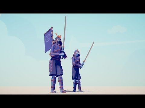 SAMURAI & SHOGUN vs EVERY UNIT - Totally Accurate Battle Simulator TABS