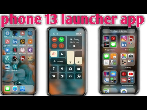 Apne phone ko iPhone Kaise banaye।best iPhone 13...