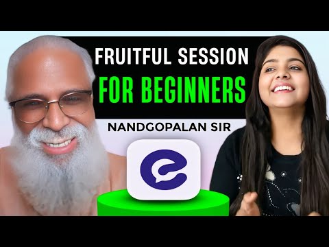 Conversation for beginners|| Another mind-blowing session with Tutor NandGopal sir@EnglishYaari