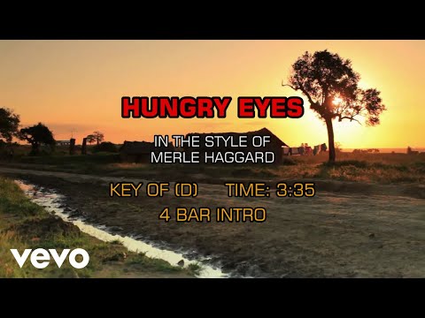 Merle Haggard - Hungry Eyes (Karaoke)