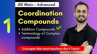 Coordination Compounds - History, Double salts & complex compounds, Perfect & Imperfect complexes