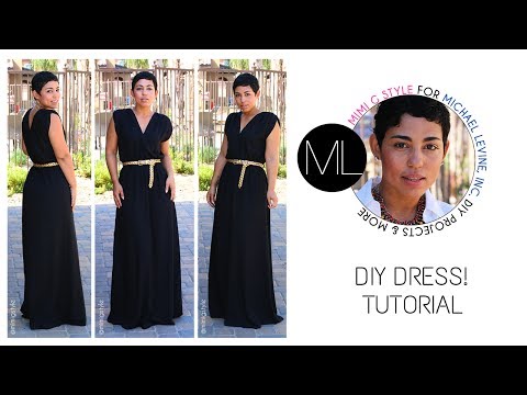 Easy DIY Maxi Dress Tutorial! Mimi G For Michael...