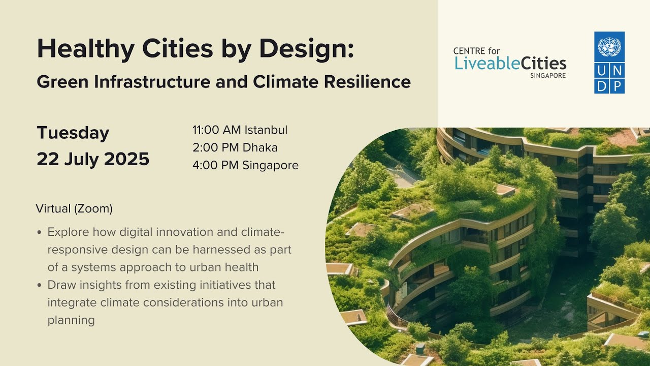 Healthy Cities by Design: Green Infrastructure and Climate Resilience