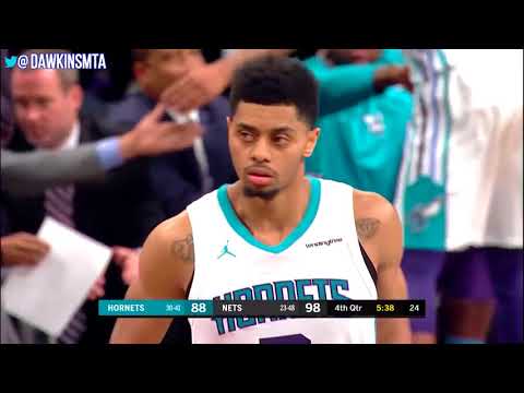 Dwight Howard AMAZiNG 32 Pts, 30 Rebs 2018.3.21 at Nets ALL REBS INCLUDED, Hornets Feed!