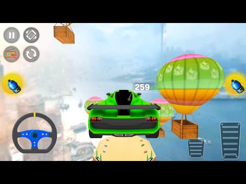 Formula Car Stunt - Green Sport Car Driving Trainer Truck Mode - Android Gameplay 3D