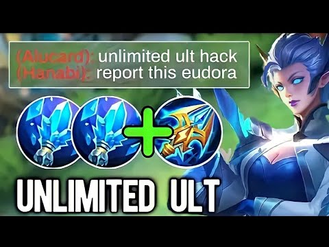 NO CD HACK! MUST TRY THIS BUILD FOR NO CD ON ULT | Global Eudora Gameplay | Mlbb