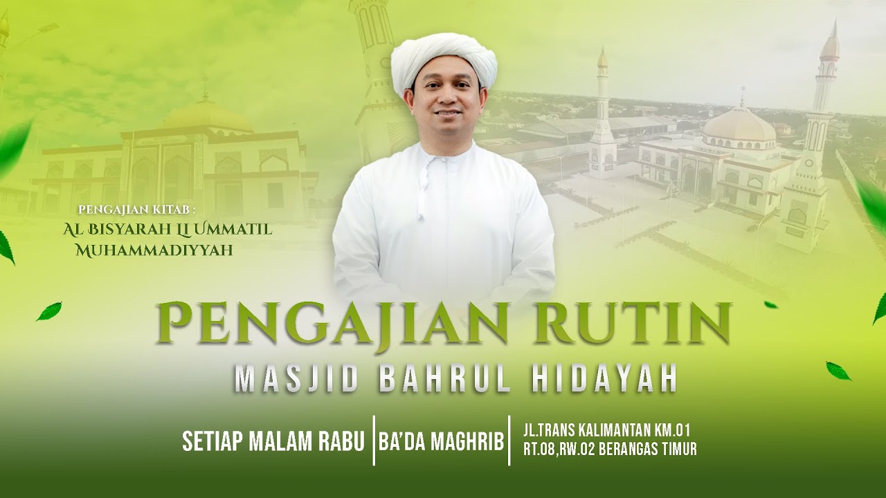 [RE-LIVE] PENGAJIAN RUTIN GURU H.M RASYID RIDHA - MASJID BAHRUL HIDAYAH |  9 DESEMBER 2025