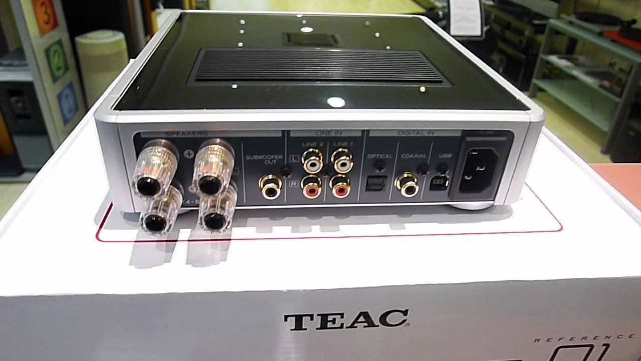video Amply nghe nhạc TEAC AI H01E chính hãng 0